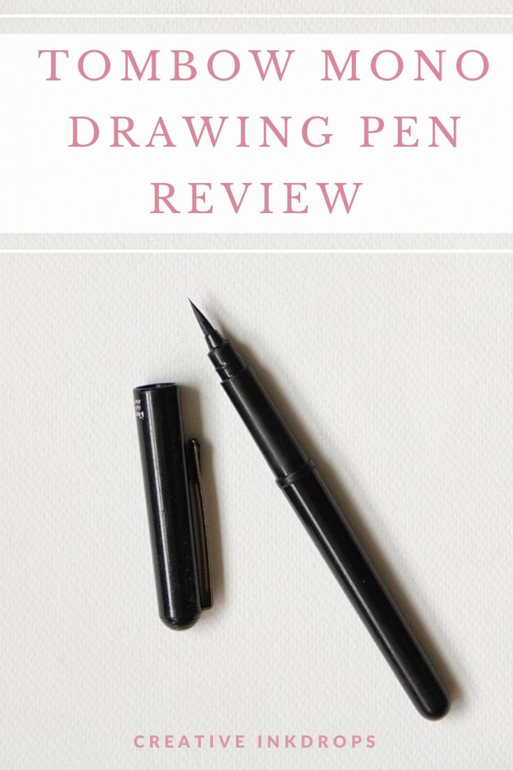 Tombow MONO Drawing Pen Review
