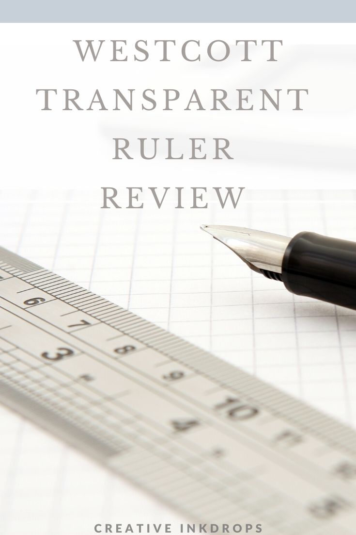 Westcott 8ths Beveled Transparent Ruler Review