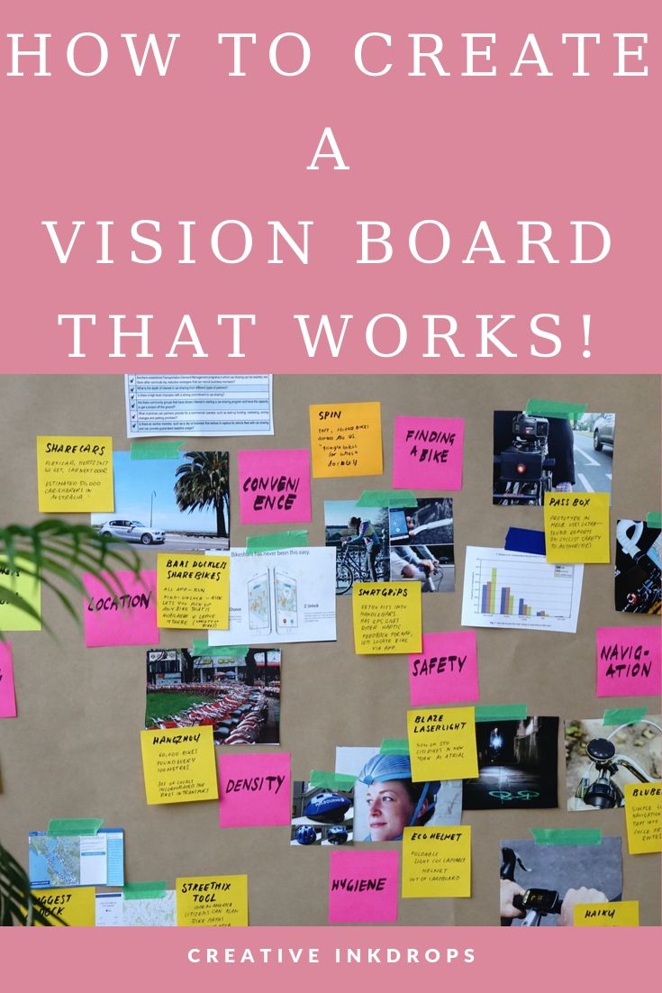 vision board